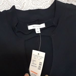 A black lycra dress.